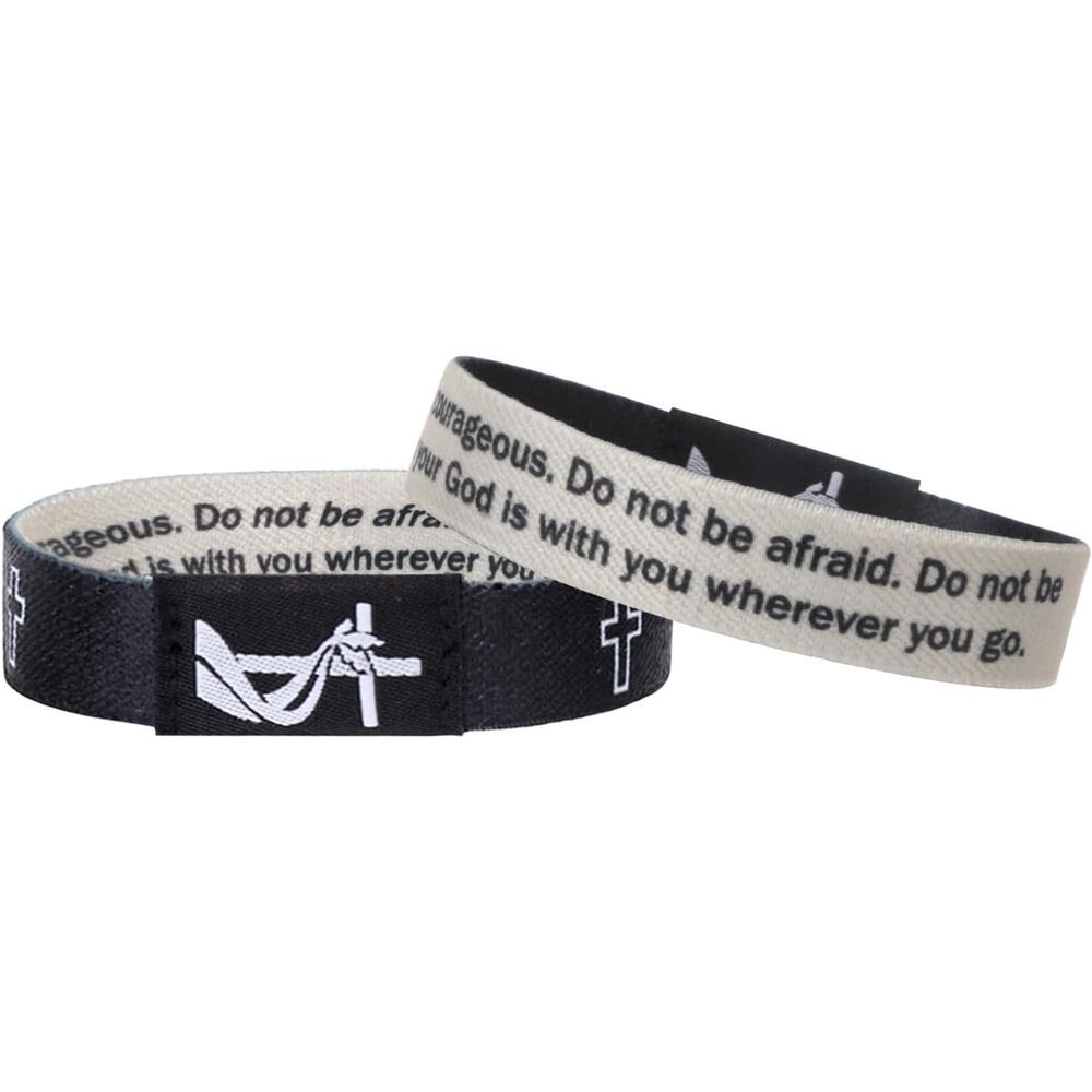 Bible verse bracelet with NFC scan, engraved John 3:16
